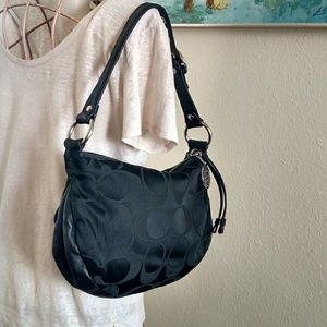 Coach Ali Canvas hobo bag